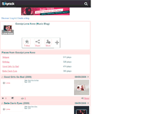 Tablet Screenshot of gossip-love-xoxo.skyrock.com