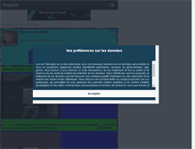 Tablet Screenshot of johnny45200.skyrock.com