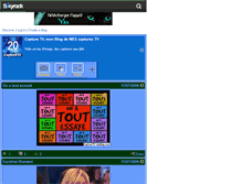 Tablet Screenshot of capturetv.skyrock.com