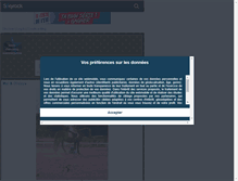 Tablet Screenshot of love-chevaux-sauvecanne.skyrock.com