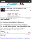 Tablet Screenshot of fashi0navenue.skyrock.com