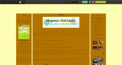 Desktop Screenshot of magasin-schleich.skyrock.com