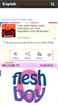 Mobile Screenshot of fleshboy.skyrock.com