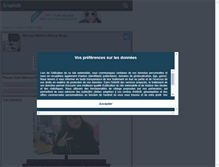 Tablet Screenshot of melissa-medina-officiel.skyrock.com