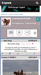 Mobile Screenshot of ilo0veequitatio0n.skyrock.com