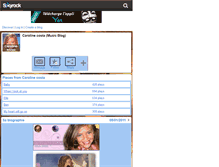 Tablet Screenshot of caroline-music.skyrock.com