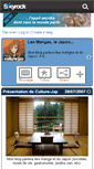 Mobile Screenshot of culture-jap.skyrock.com