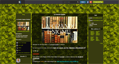 Desktop Screenshot of lagrandenigme-solution.skyrock.com