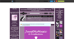 Desktop Screenshot of juustmymusic.skyrock.com