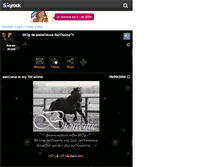 Tablet Screenshot of horse-ikram.skyrock.com