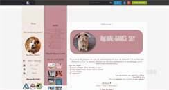Desktop Screenshot of animal-games.skyrock.com