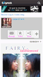 Mobile Screenshot of fairy-taiblement.skyrock.com