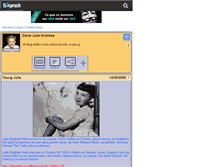 Tablet Screenshot of damejulie.skyrock.com