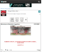 Tablet Screenshot of generation-rouge-blanc.skyrock.com