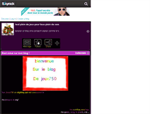 Tablet Screenshot of jeux750.skyrock.com