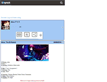 Tablet Screenshot of alice-b-rabbit.skyrock.com