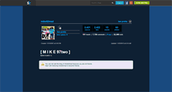 Desktop Screenshot of mike92mad.skyrock.com