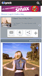 Mobile Screenshot of ineedyou-inmylife.skyrock.com
