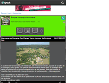 Tablet Screenshot of camping-chenes-verts.skyrock.com