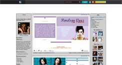 Desktop Screenshot of glamour-penelope.skyrock.com