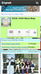 Mobile Screenshot of excel-saga.skyrock.com