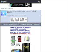 Tablet Screenshot of grossiste08.skyrock.com