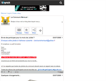 Tablet Screenshot of concoursmensuel.skyrock.com