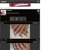 Tablet Screenshot of grazianails.skyrock.com