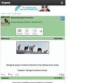 Tablet Screenshot of elevage-connemara.skyrock.com