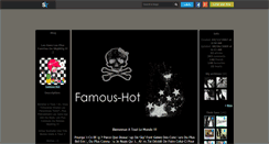 Desktop Screenshot of famous-hot.skyrock.com