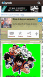 Mobile Screenshot of buu-vs-sangoku.skyrock.com