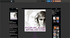 Desktop Screenshot of pop-plage.skyrock.com