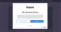 Desktop Screenshot of bluefrog74.skyrock.com