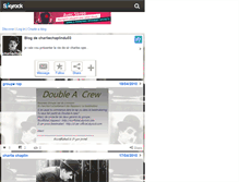 Tablet Screenshot of charliechaplindu03.skyrock.com