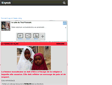 Tablet Screenshot of alhamdoulillahi.skyrock.com