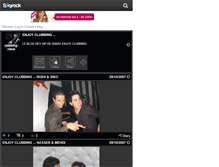 Tablet Screenshot of clubbing-rabat.skyrock.com