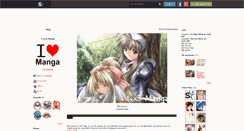 Desktop Screenshot of i-x3-manga.skyrock.com