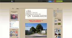 Desktop Screenshot of ecuriesdelamblardie.skyrock.com