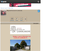 Tablet Screenshot of ecuriesdelamblardie.skyrock.com