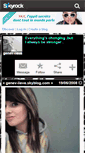 Mobile Screenshot of genev-iieve.skyrock.com