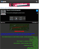 Tablet Screenshot of annuaire-photographe.skyrock.com