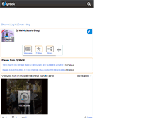 Tablet Screenshot of dj-melk-officiel.skyrock.com