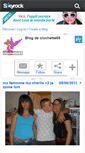 Mobile Screenshot of clochette69.skyrock.com