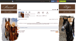 Desktop Screenshot of horses27.skyrock.com