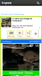 Mobile Screenshot of addicted-skins.skyrock.com