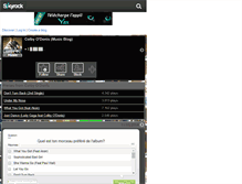 Tablet Screenshot of colby-o-music.skyrock.com