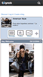 Mobile Screenshot of american-style.skyrock.com