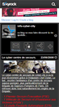 Mobile Screenshot of info-cyber-city.skyrock.com