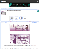 Tablet Screenshot of creas-nanou-belgique.skyrock.com