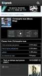 Mobile Screenshot of christophemae010.skyrock.com